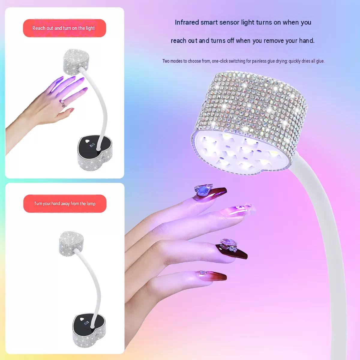 Luxury Diamond Rechargeable Nail Lamp