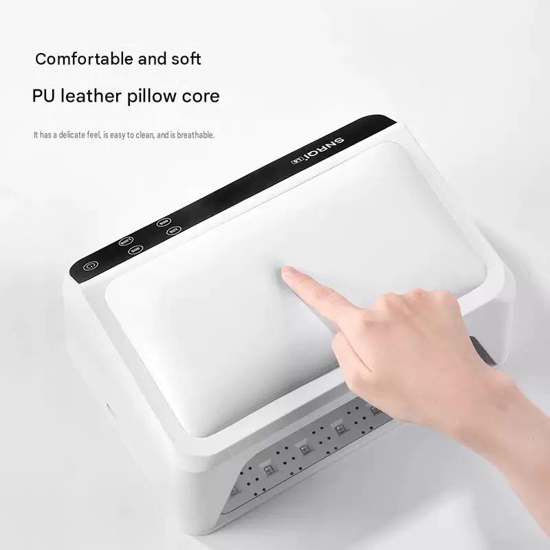 Cordless Rechargeable UV LED Nail Lamp with Hand Rest