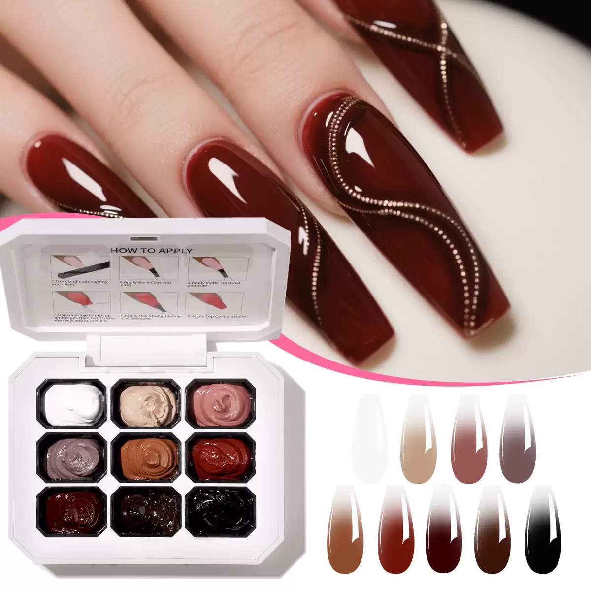 Professional Nail Art Gel Polish