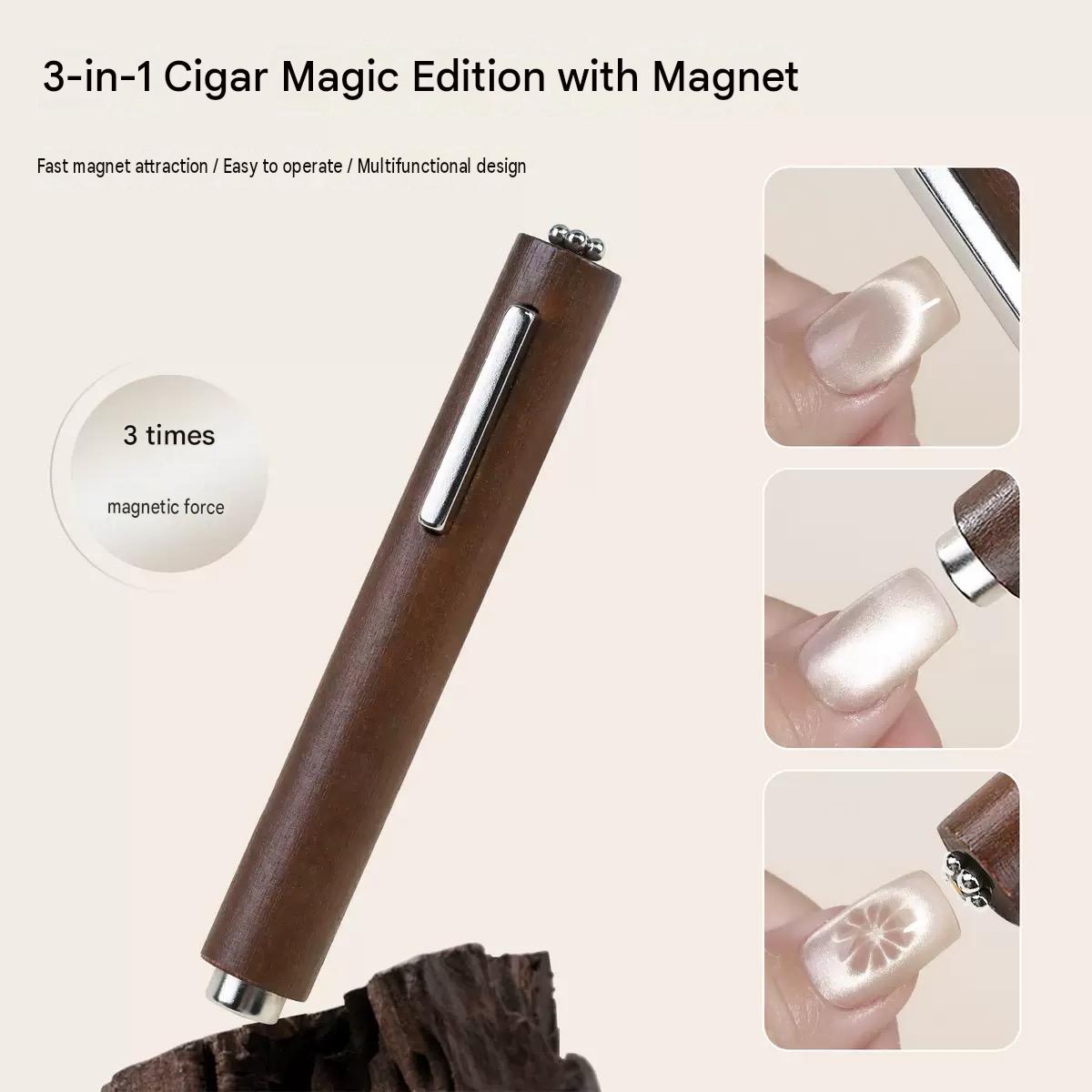 Cat Eye Nail Magnet Detail 1