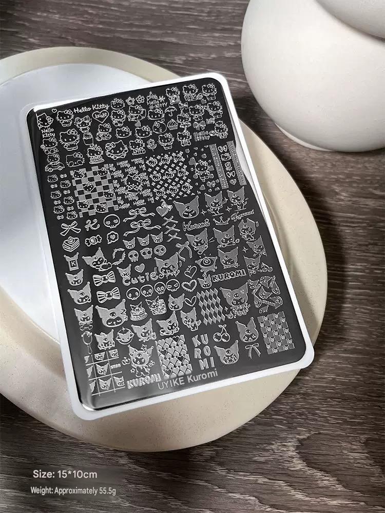 Nail Art Stamping Plate Detail 10