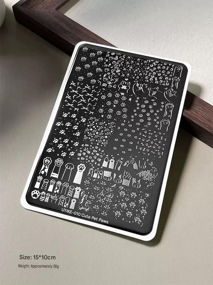Nail Art Stamping Plate Detail 7