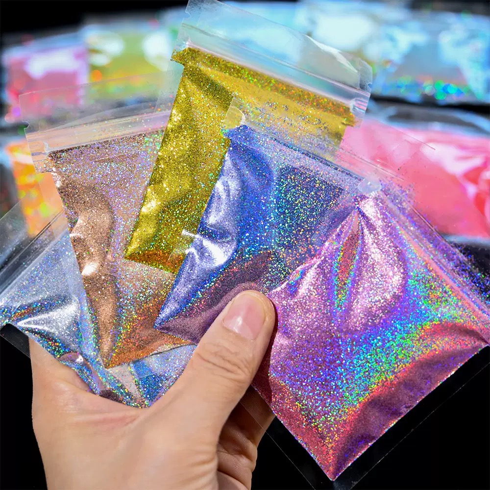 Holographic Nail Glitter Powder