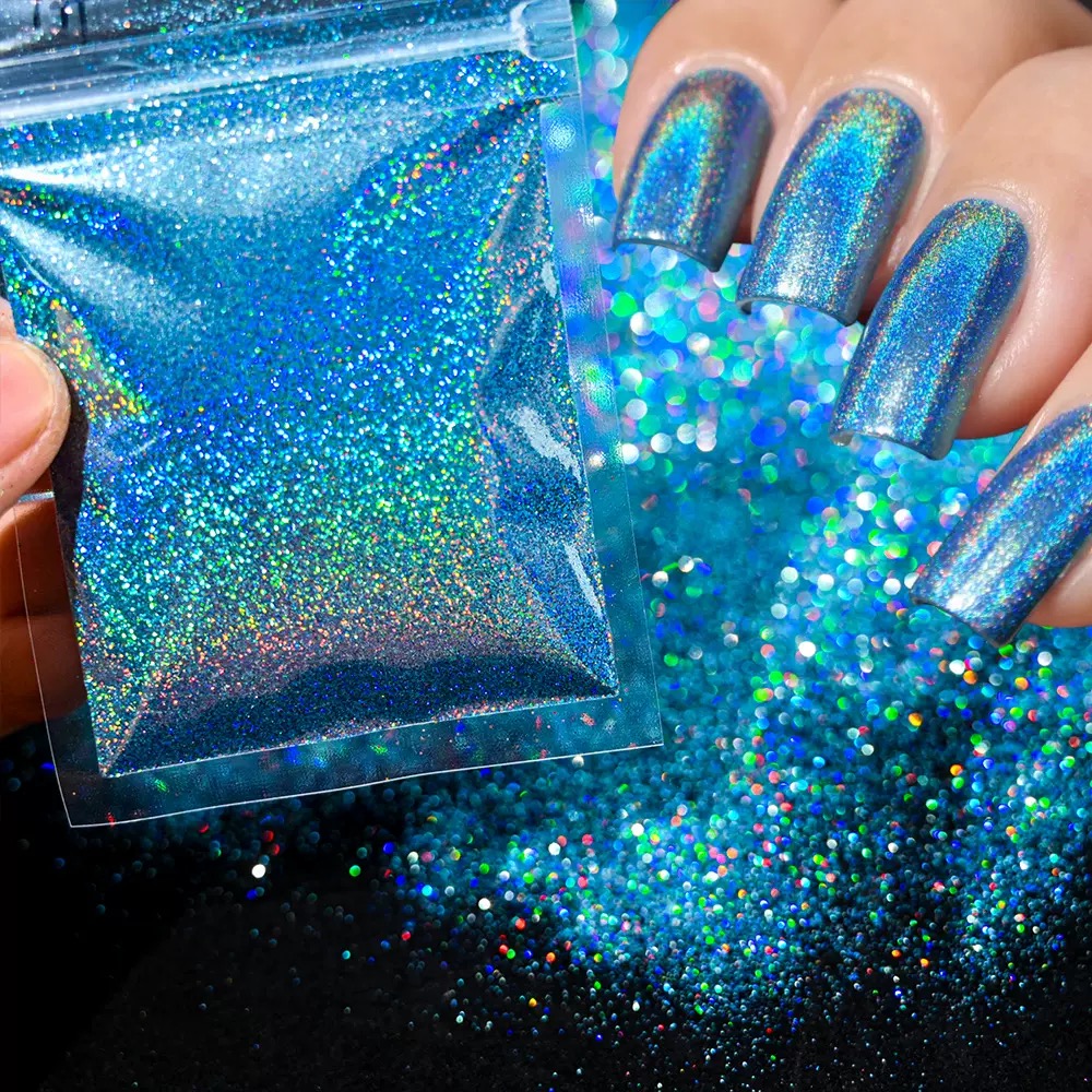 Holographic Nail Glitter Powder