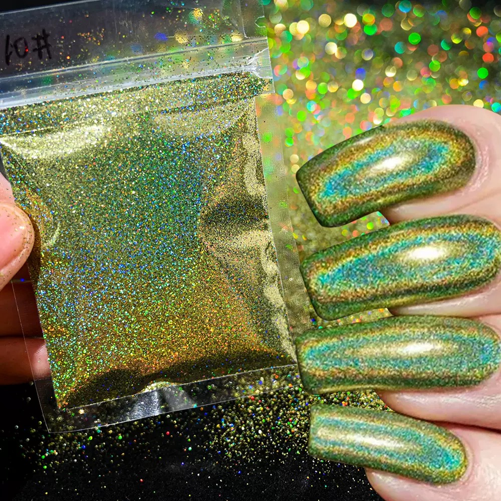 Holographic Nail Glitter Powder