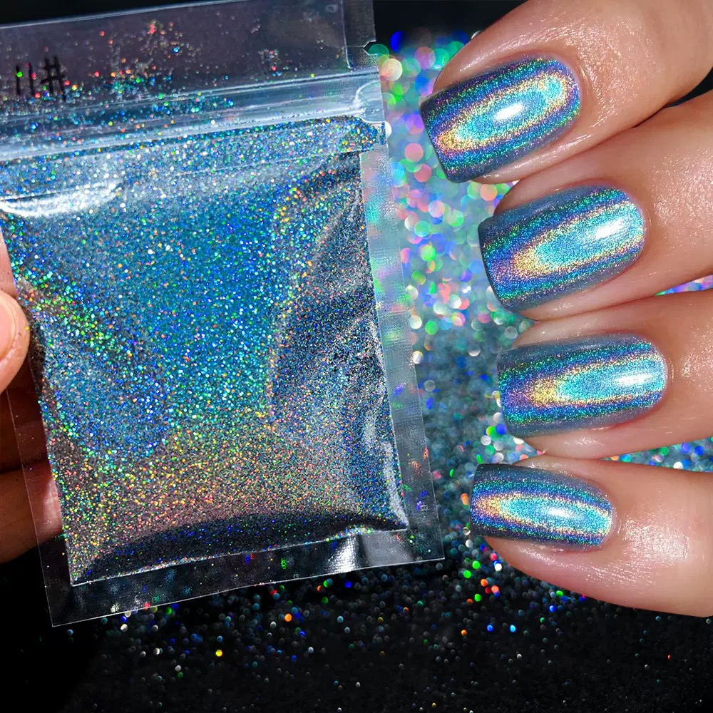 Holographic Nail Glitter Powder