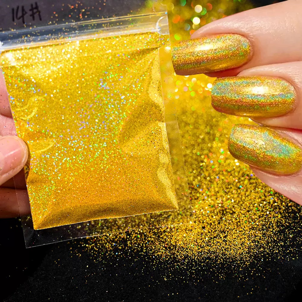 Holographic Nail Glitter Powder