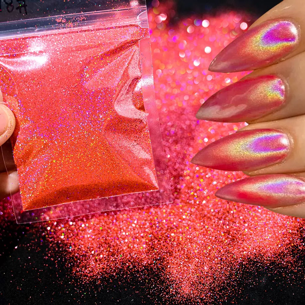 Holographic Nail Glitter Powder