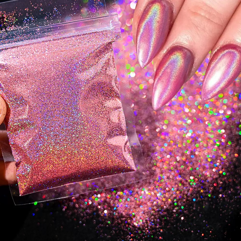 Holographic Nail Glitter Powder