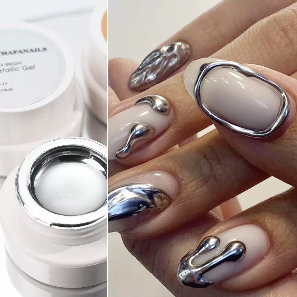Chrome Nail Powder for Nail Art