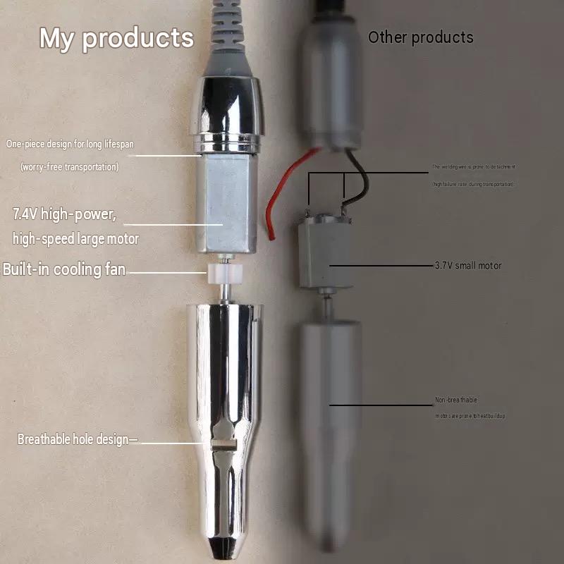 Professional Nail Drill Machine Detail