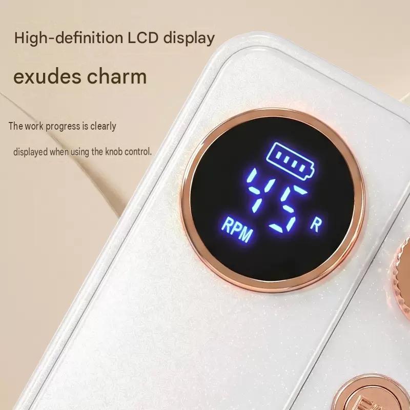 Rechargeable Electric Nail File for Manicure