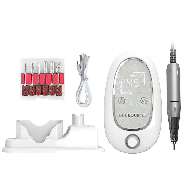 Rechargeable 45000 RPM Nail Drill Machine with Low Vibration