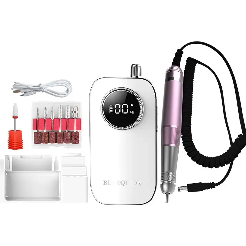 Rechargeable 45000 RPM Nail Drill Machine with Low Vibration