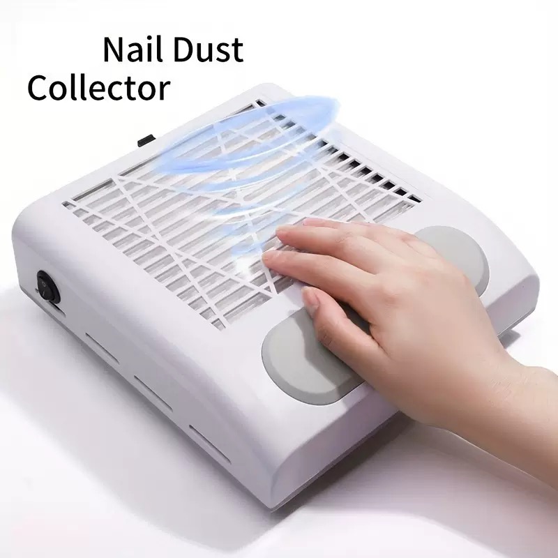 Nail Dust Collector with Comfortable Hand Rest