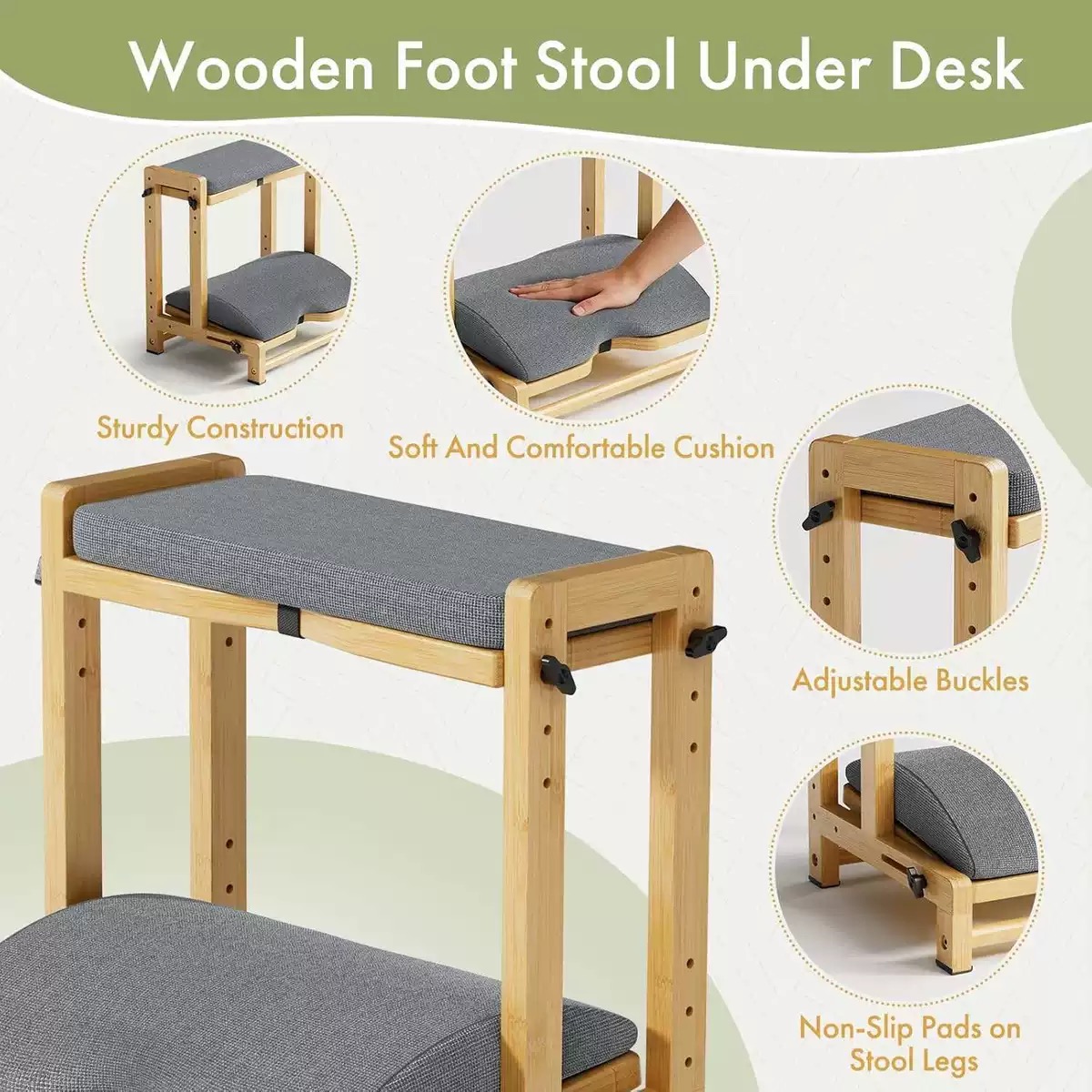 Pedicure Foot Rest Support for Nail Salon