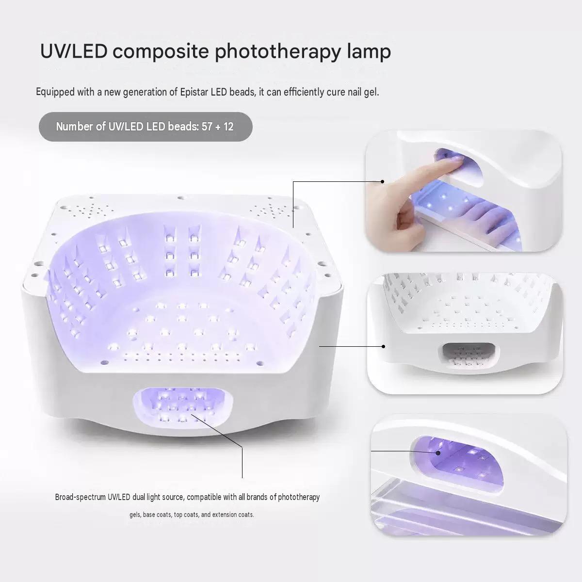 Dual Chamber Nail Dryer Machine