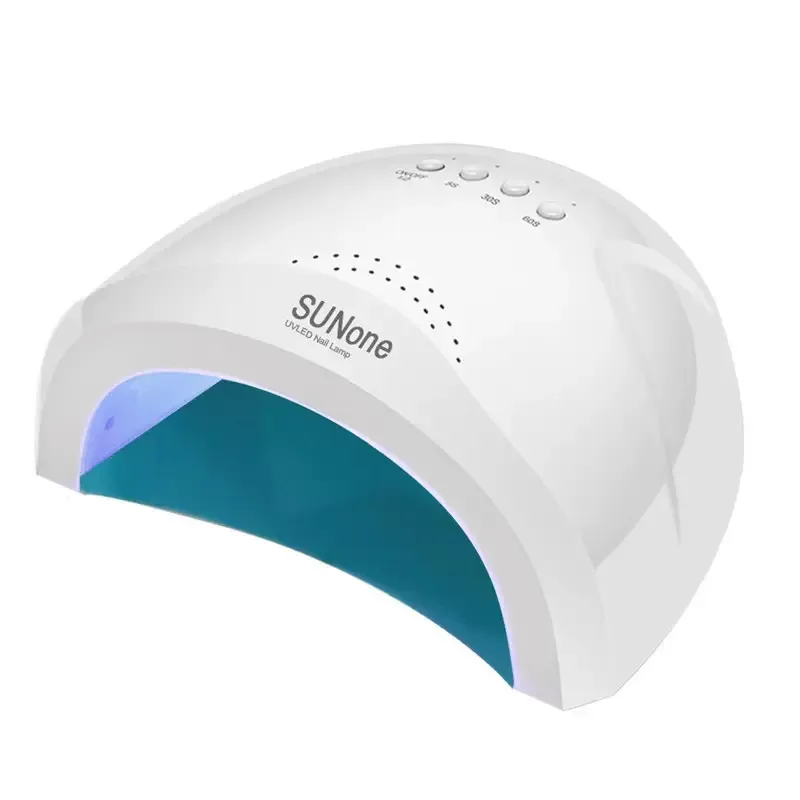 SUN One 48W UV LED Nail Lamp with USB and Power Adapter