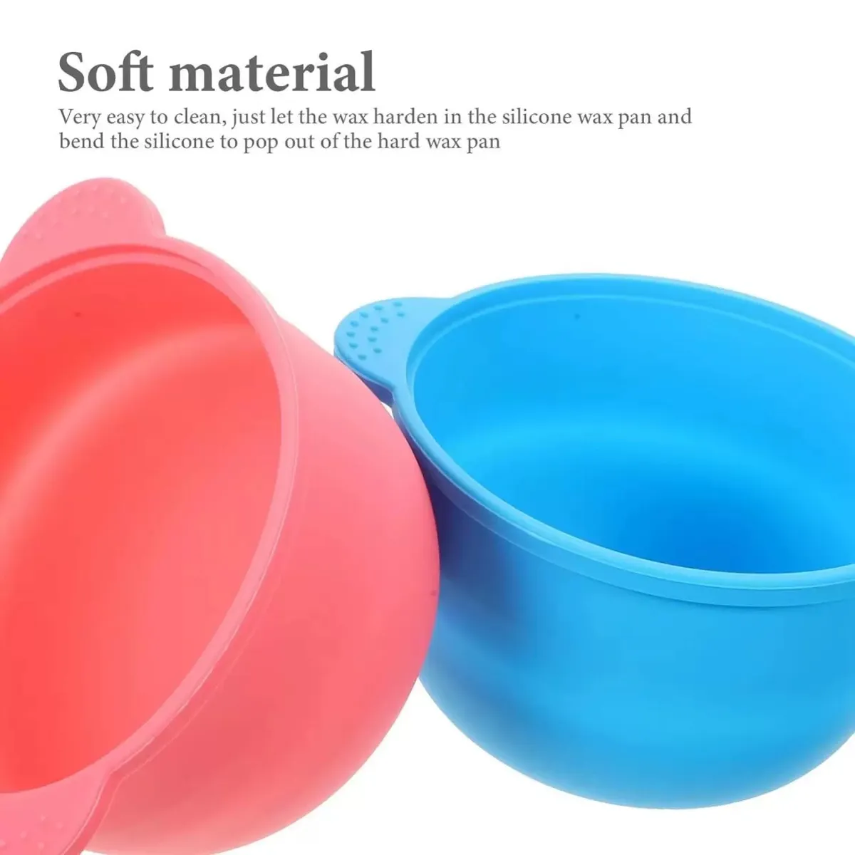 Heat-Resistant Silicone Waxing and Beauty Mixing Bowl
