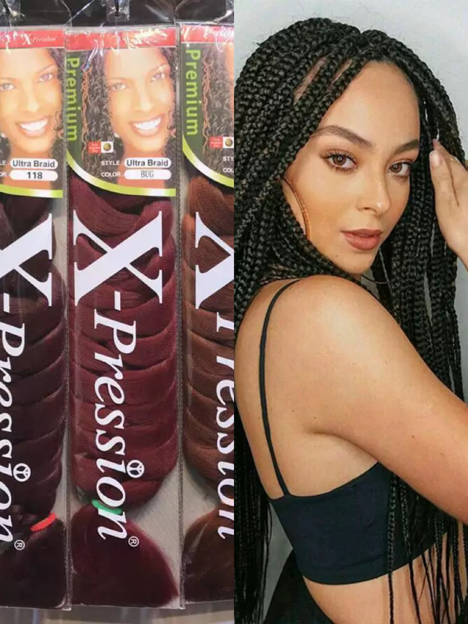 Multicolor Synthetic Hair Extensions W-002 Wholesale for Salon